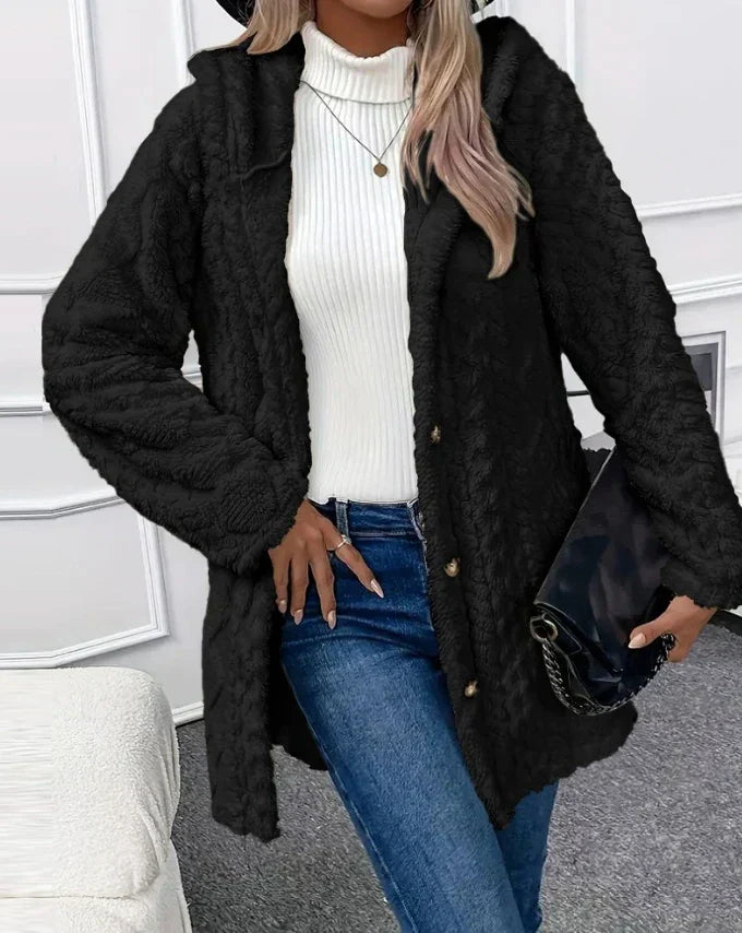 Leslie | Argyle Fleece Jacket