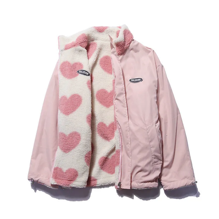 Shaima | Double-Sided Heart Jacket