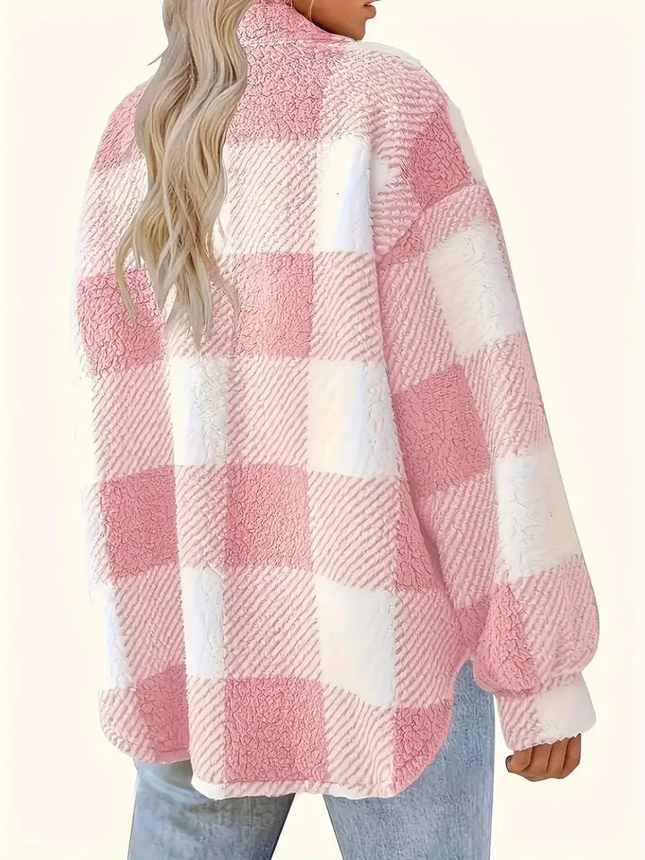Drew | Winter Checkered Coat