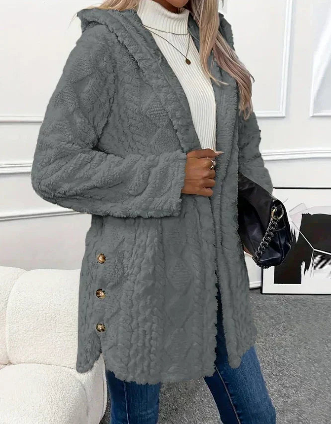 Leslie | Argyle Fleece Jacket