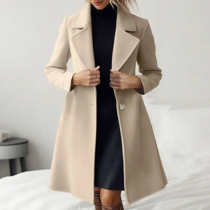 Malayah | French Lapel Overcoat
