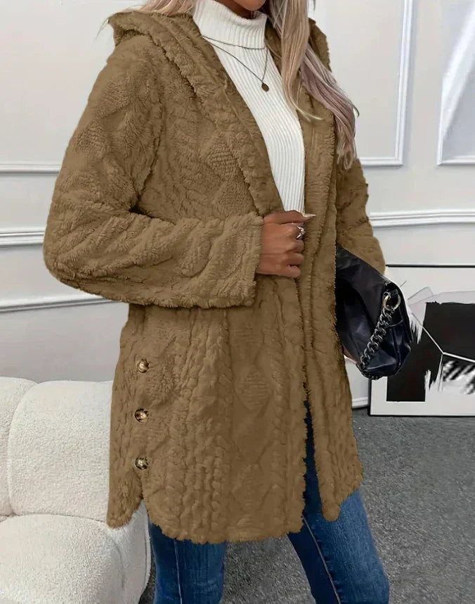 Leslie | Argyle Fleece Jacket