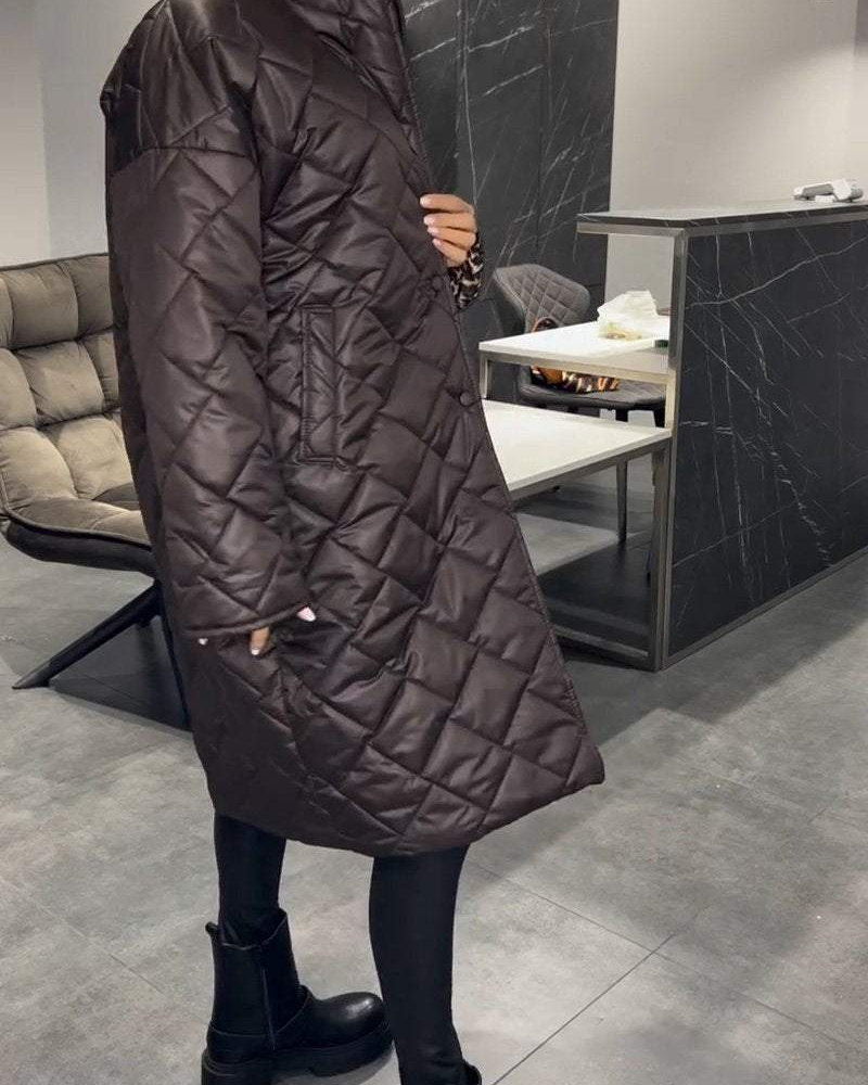 Zanira | Mid-Length Lapel Coat