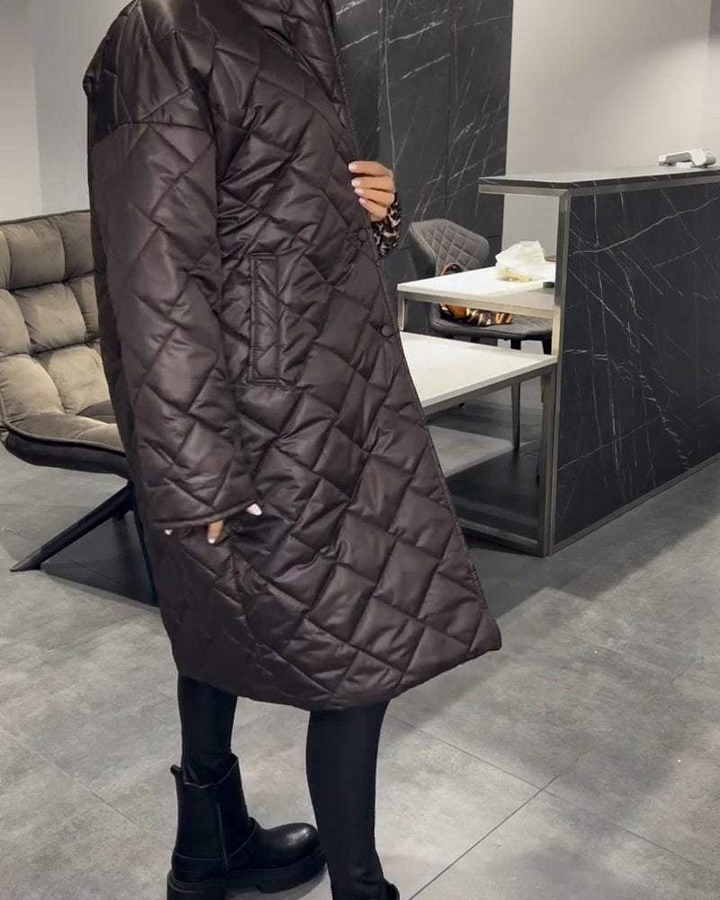 Zanira | Mid-Length Lapel Coat