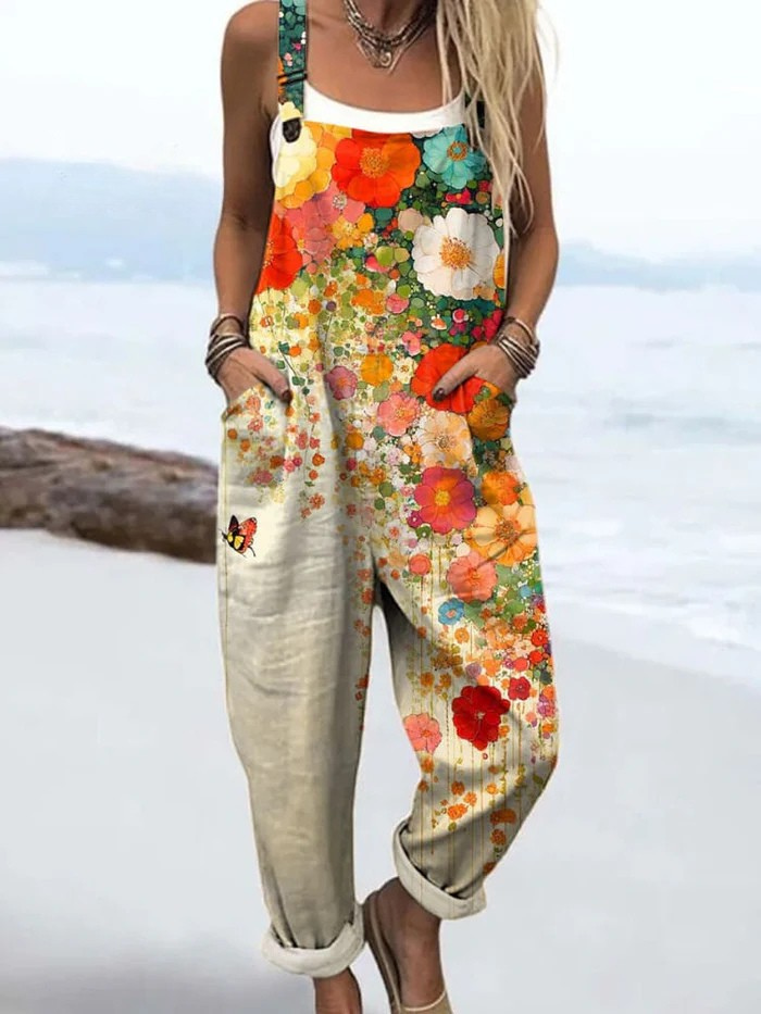 Holly | Wildflower Breeze Jumpsuit