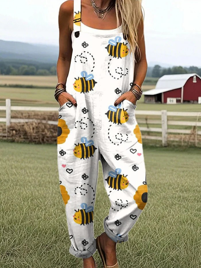 Jade | Honeybee Happy Jumpsuit