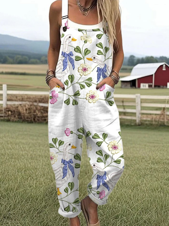 Skye | Goose Garden Jumpsuit
