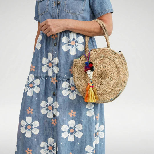 Kirra | Denim Flower Dress