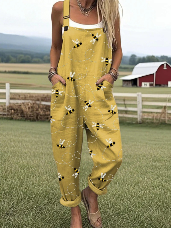 Natasha | Honeybee Meadow Jumpsuit