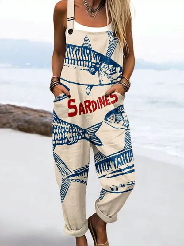 Lucy | Sardine Stroll Jumpsuit