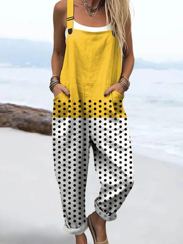 Audrey | Lemon Pop Jumpsuit