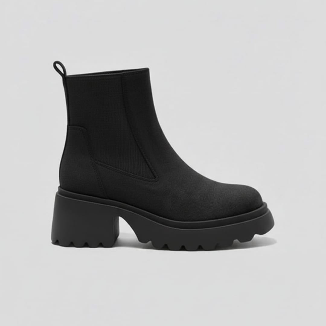 Emilia Chunky Chelsea Travel Boots