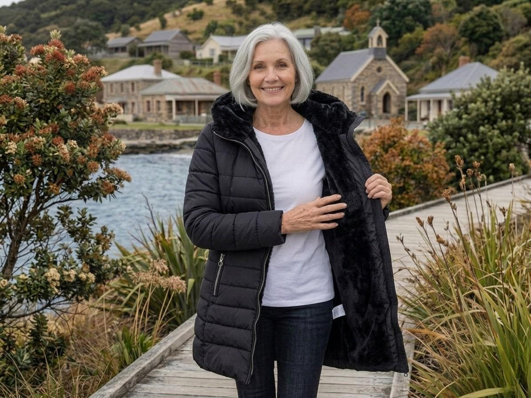 Olivia | Quilted A-Line Winter Coat