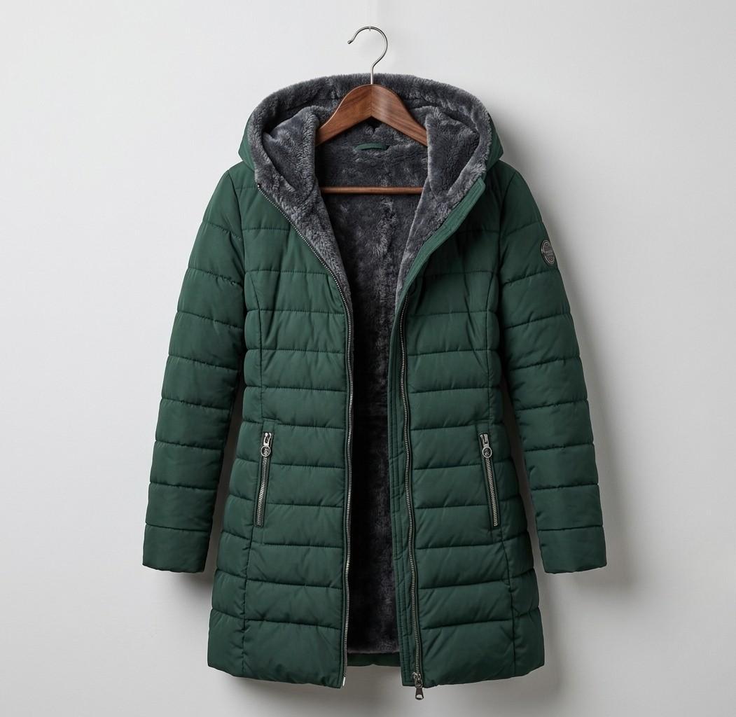 Olivia | Quilted A-Line Winter Coat