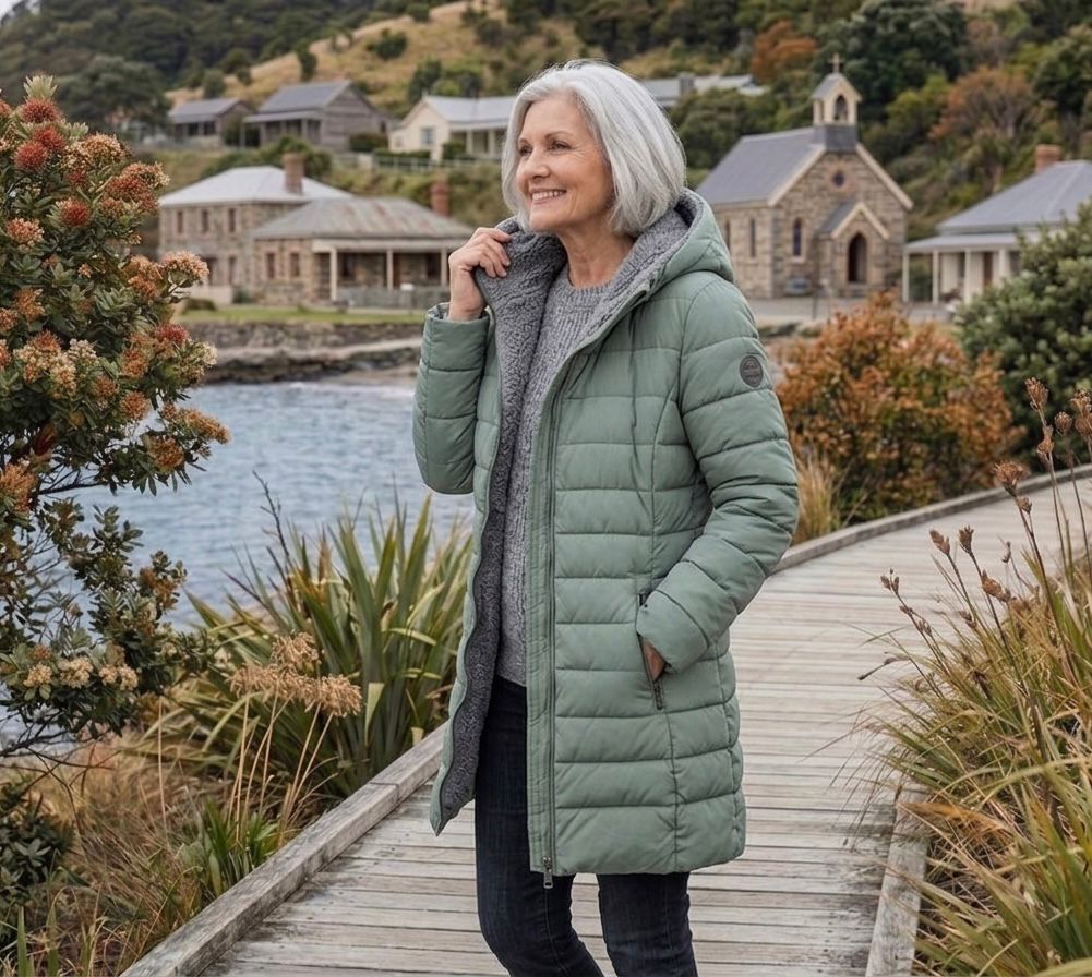 Olivia | Quilted A-Line Winter Coat