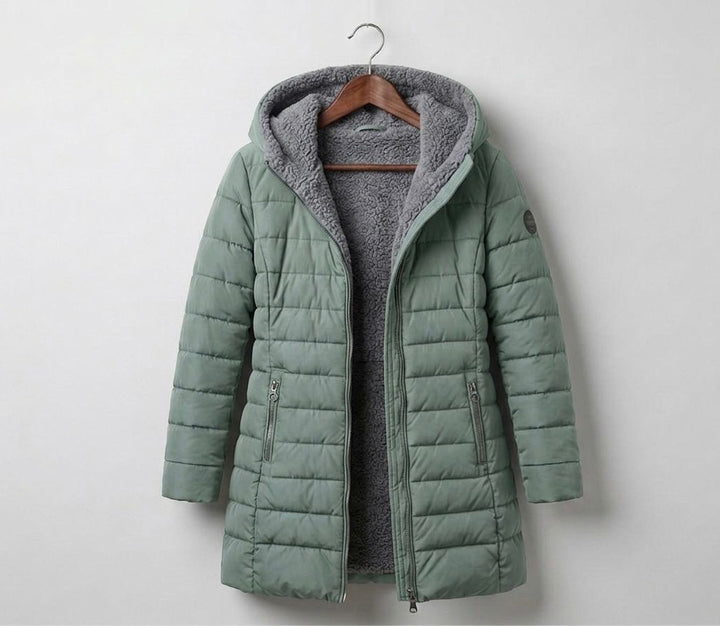 Olivia | Quilted A-Line Winter Coat