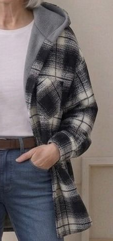 Piper | Hooded Flannel Jacket