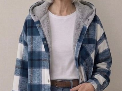 Piper | Hooded Flannel Jacket
