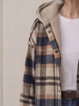 Piper | Hooded Flannel Jacket