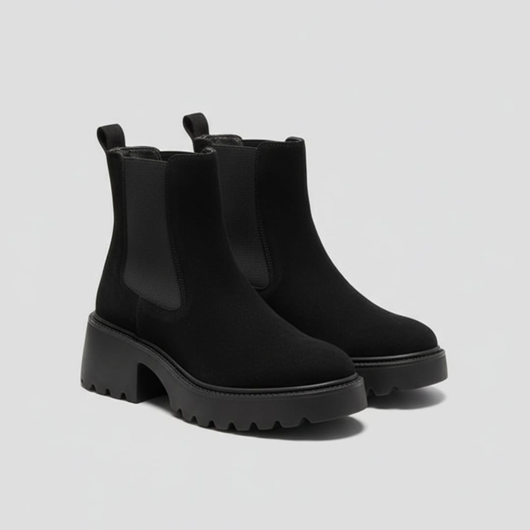 Emilia Chunky Chelsea Travel Boots