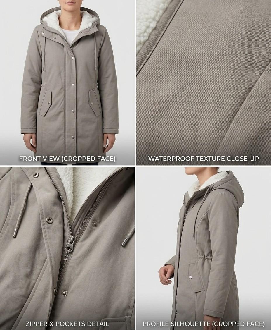 Amelie | Waterproof Long Parka