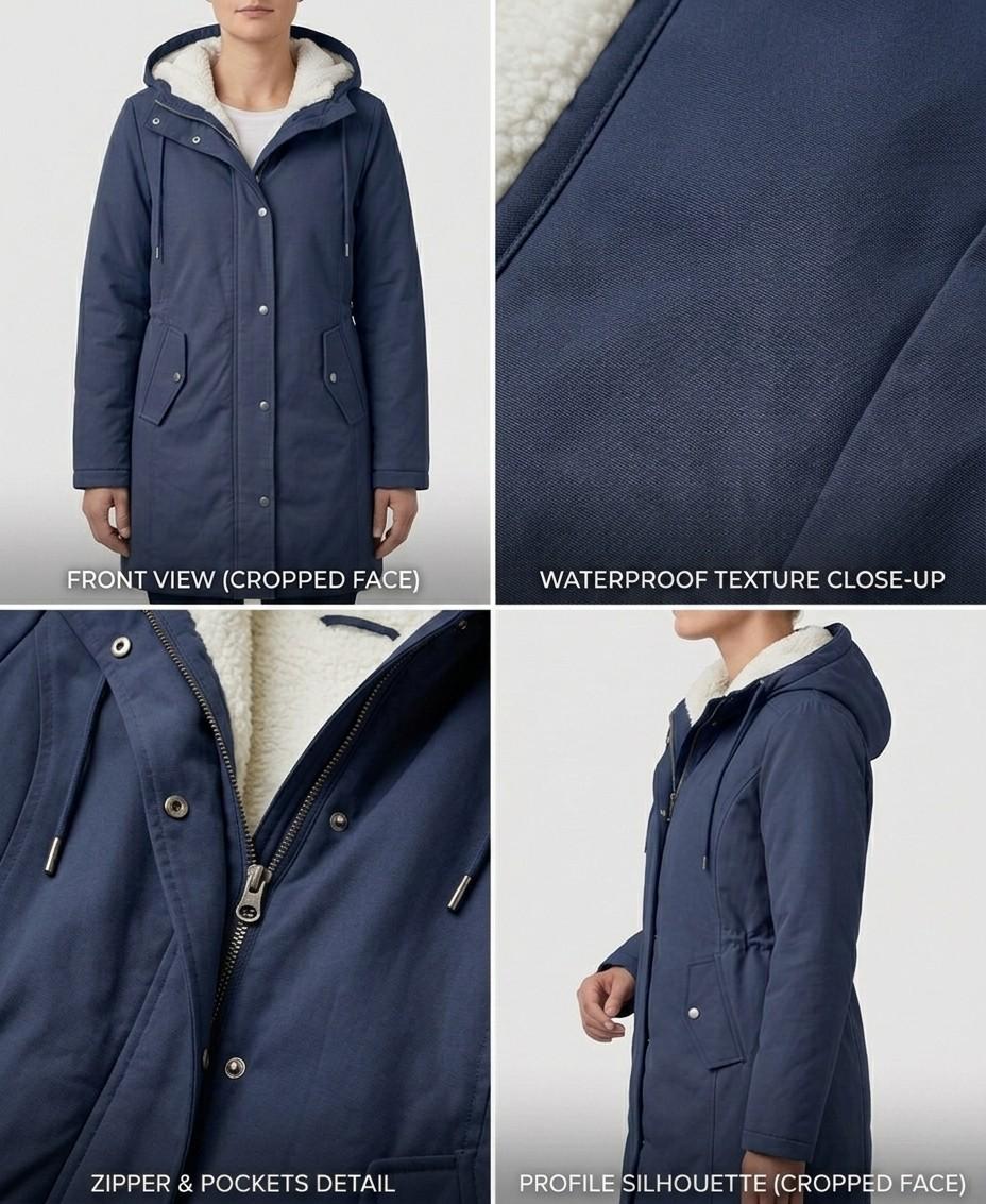 Amelie | Waterproof Long Parka