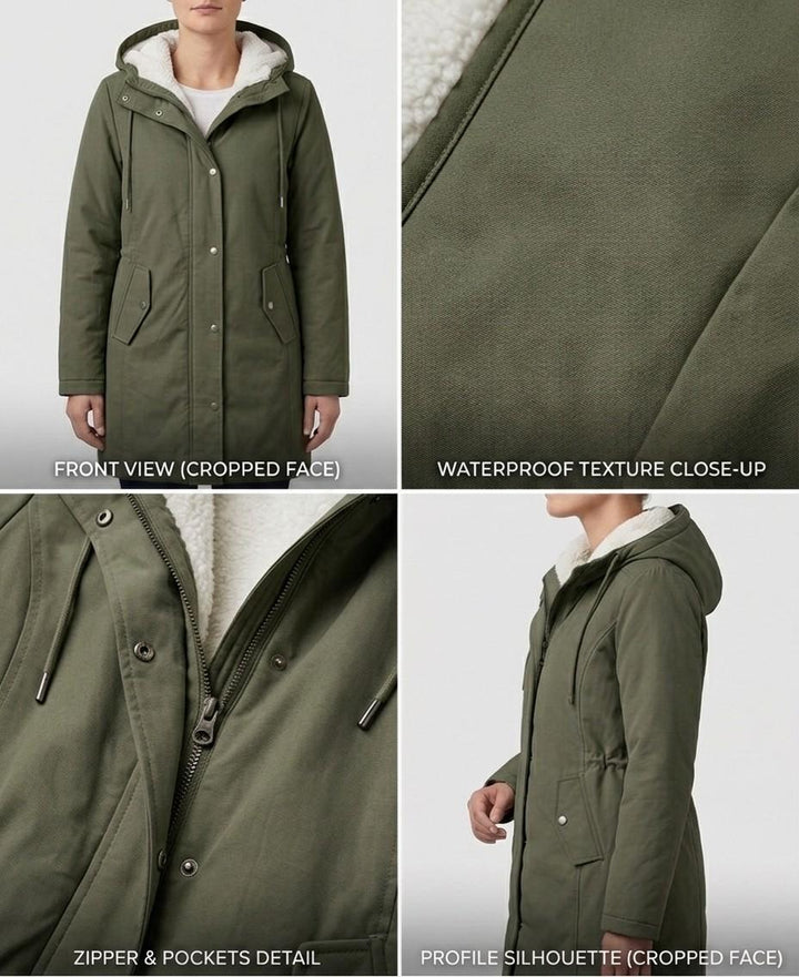 Amelie | Waterproof Long Parka