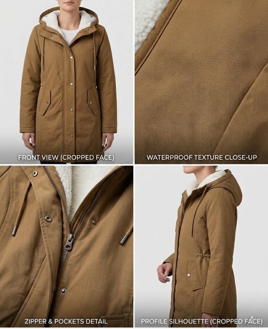 Amelie | Waterproof Long Parka