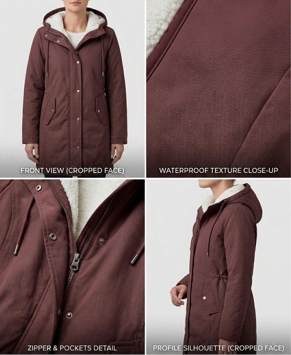 Amelie | Waterproof Long Parka
