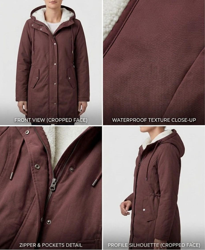 Amelie | Waterproof Long Parka
