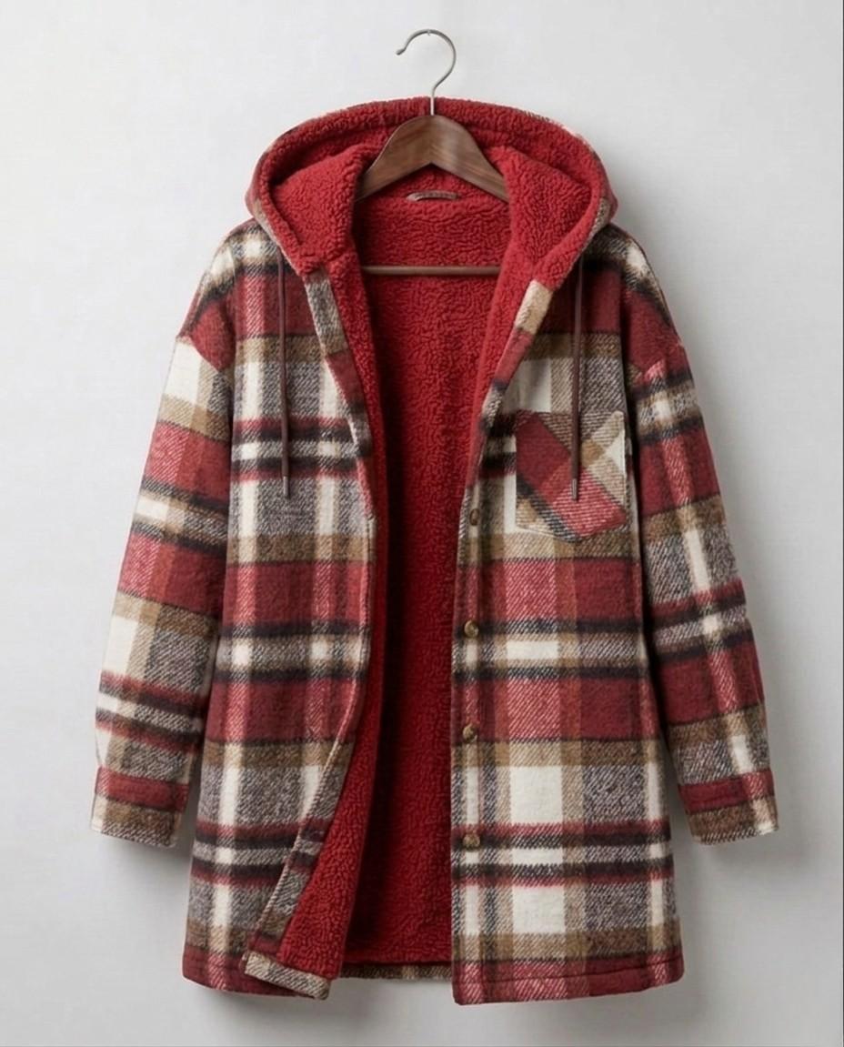 Piper | Hooded Flannel Jacket