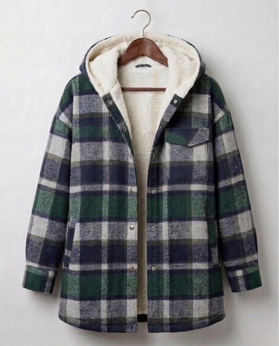 Piper | Hooded Flannel Jacket