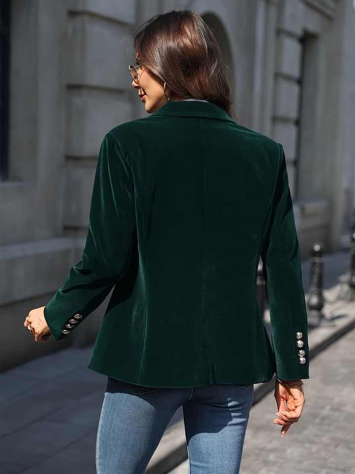 Elena | Velvet Blazer