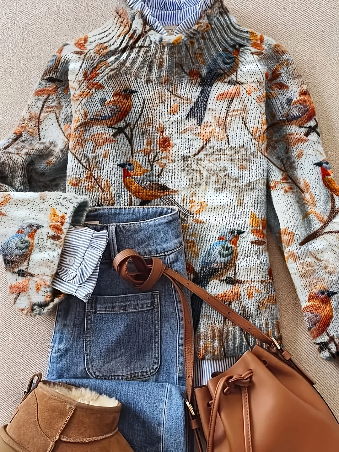 Brianna | Cozy Nature Sweater