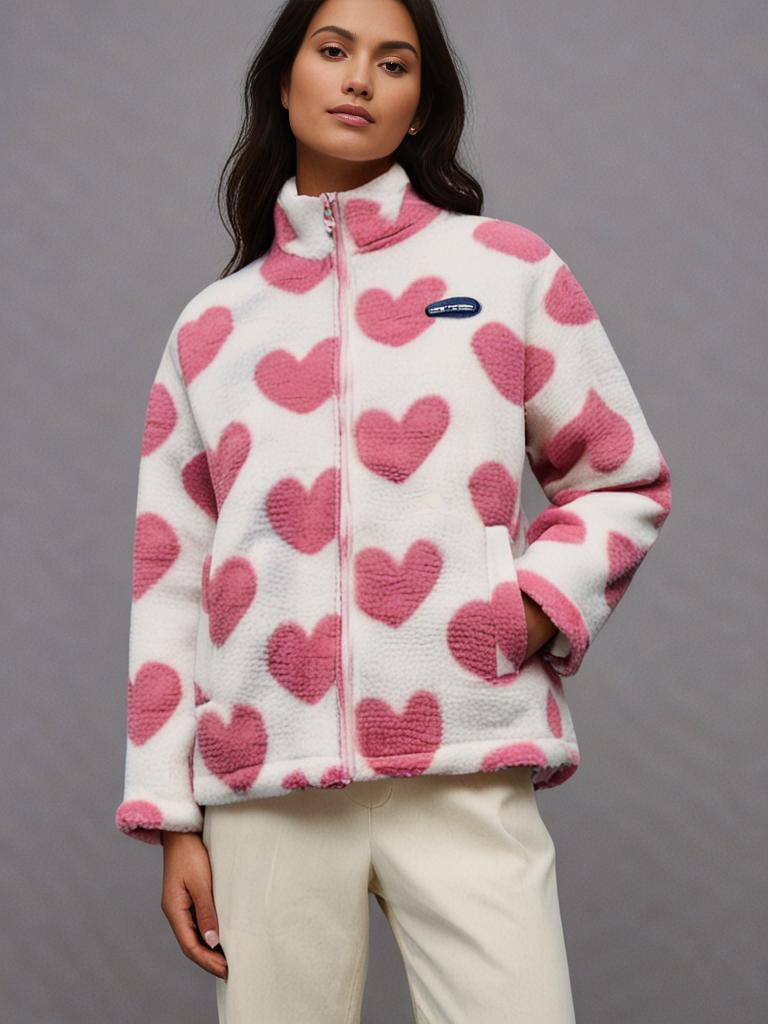 Shaima | Double-Sided Heart Jacket