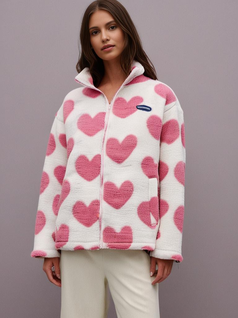 Shaima | Double-Sided Heart Jacket