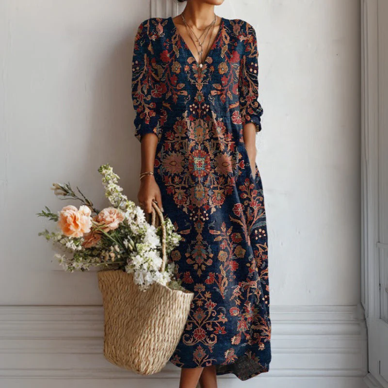 LEIRE – Long Ethnic Style Dress