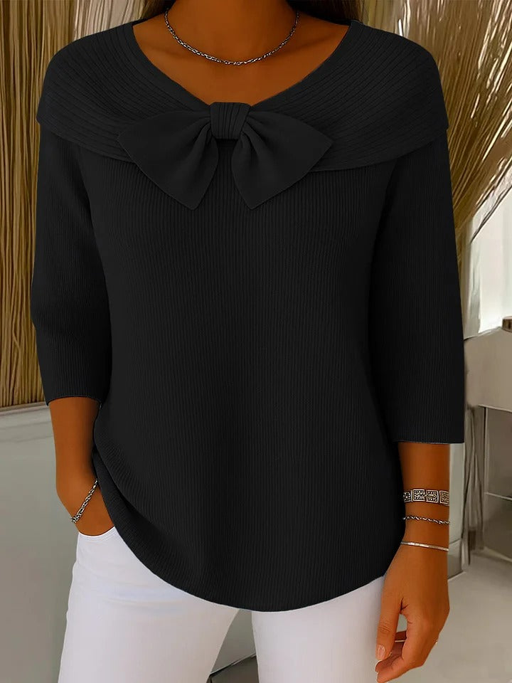 Hanna | Bow Sweater