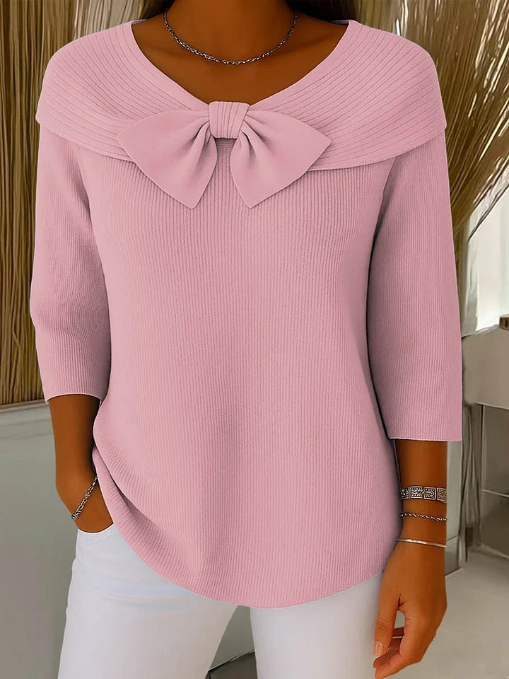 Hanna | Bow Sweater