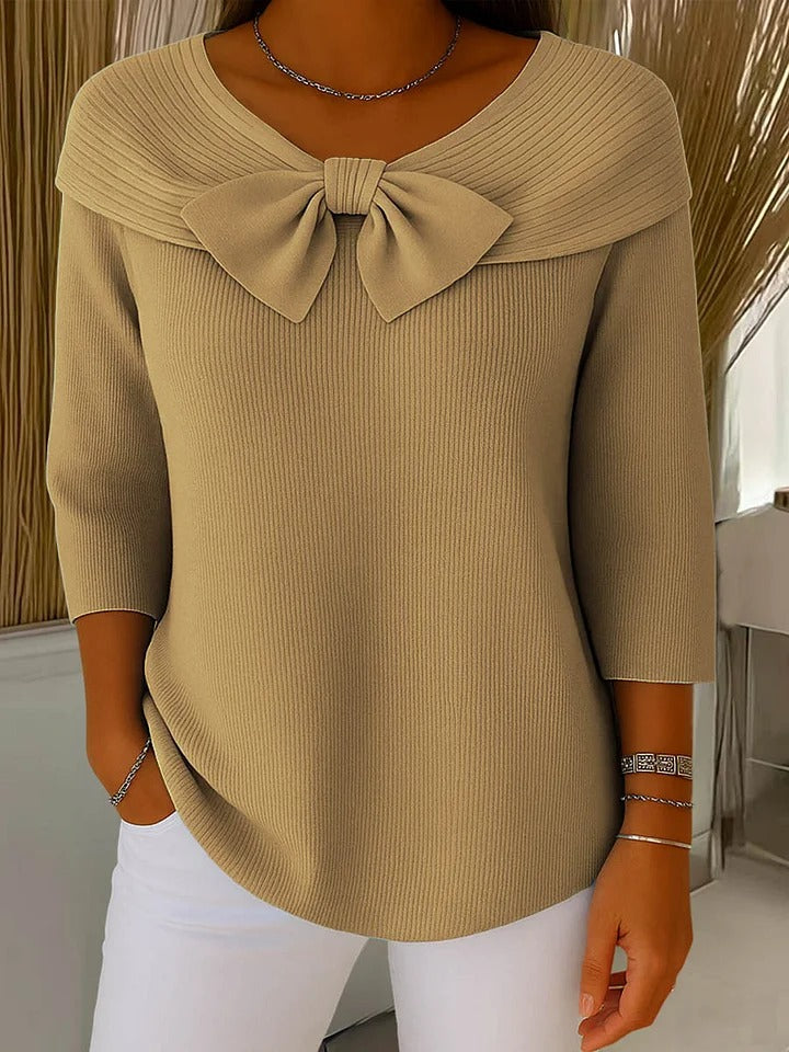 Hanna | Bow Sweater