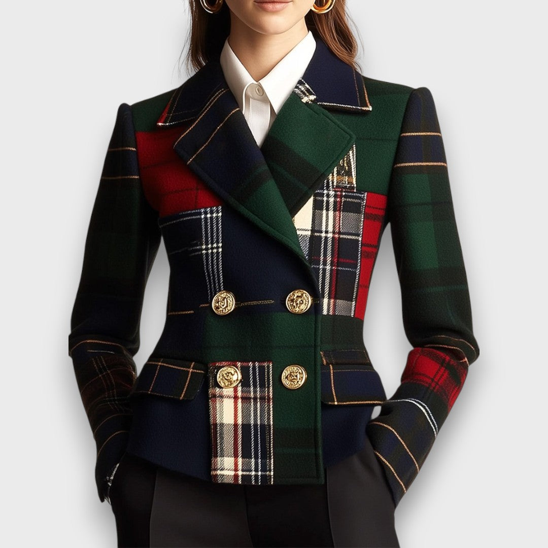 Thiralys – Plaid Wool Jacket