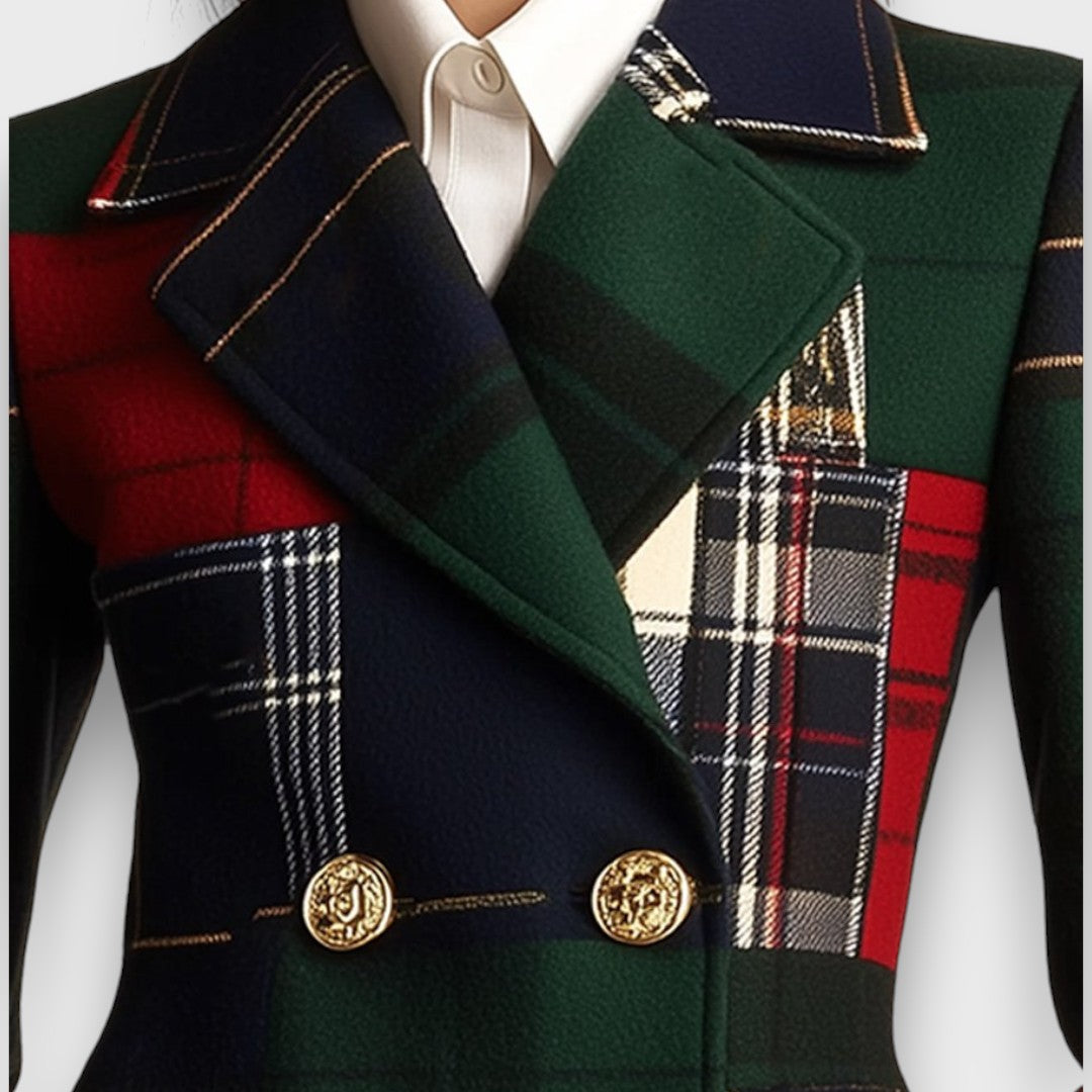 Thiralys – Plaid Wool Jacket
