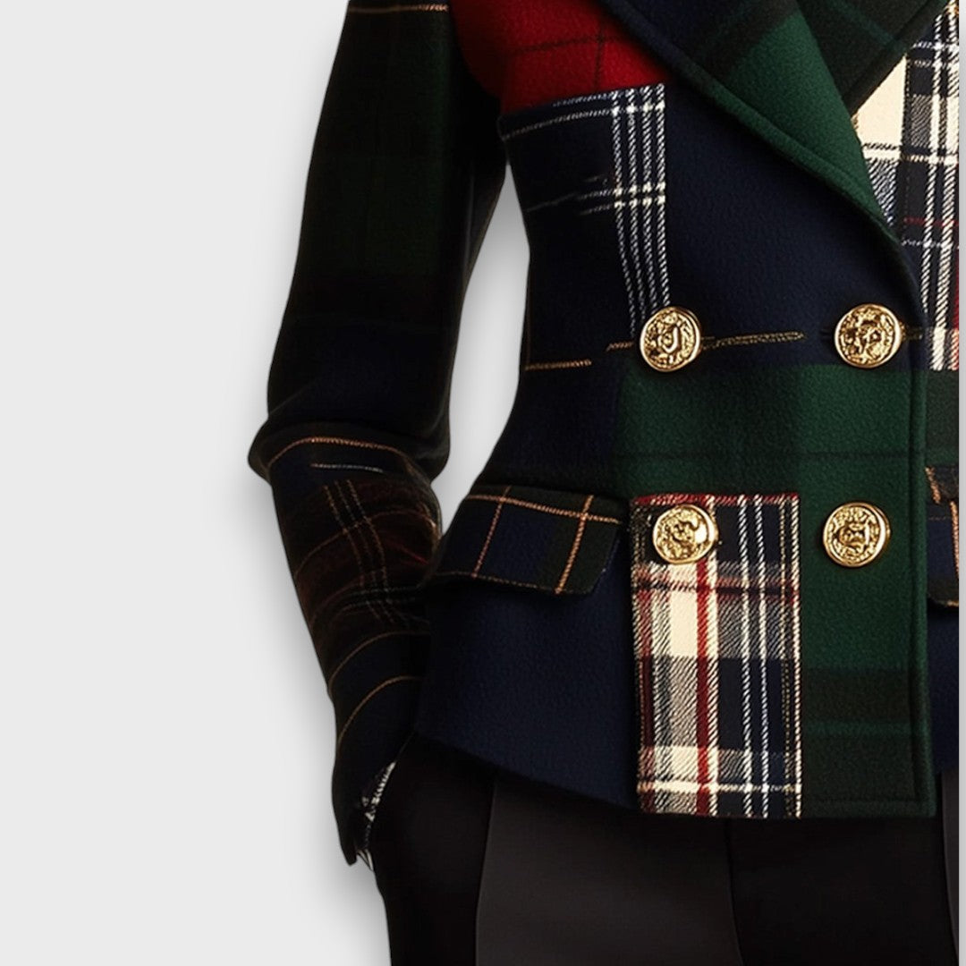 Thiralys – Plaid Wool Jacket