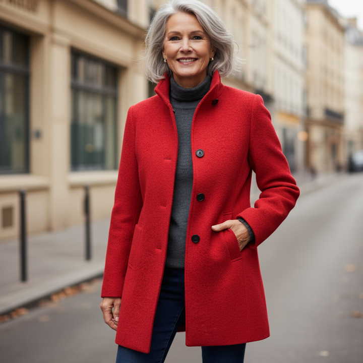 Juliette | Elegant Wool Coat