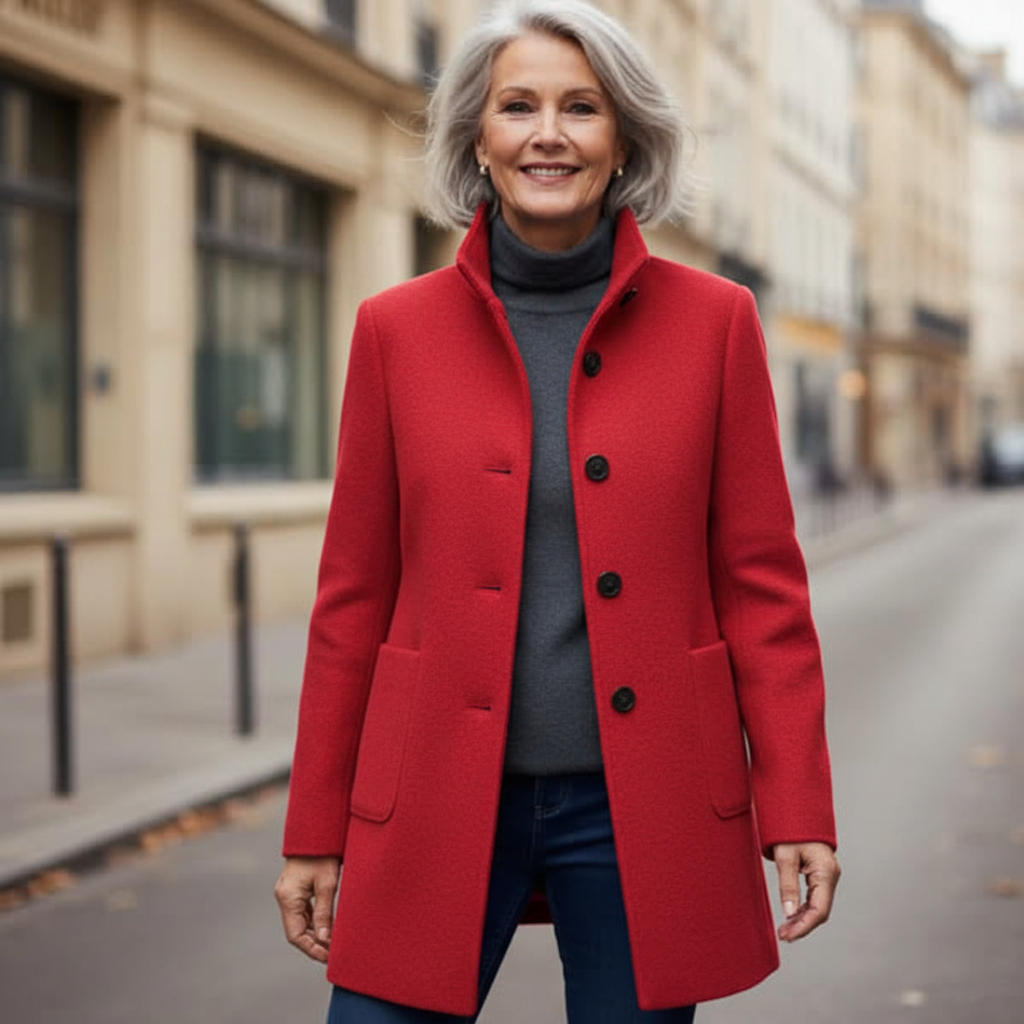 Juliette | Elegant Wool Coat