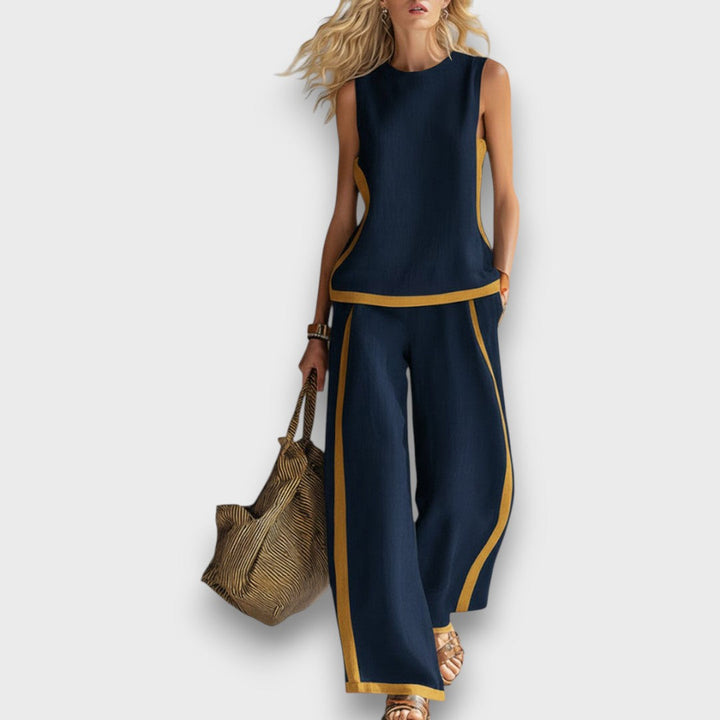AURENE | TWO-PIECE LINEN SET