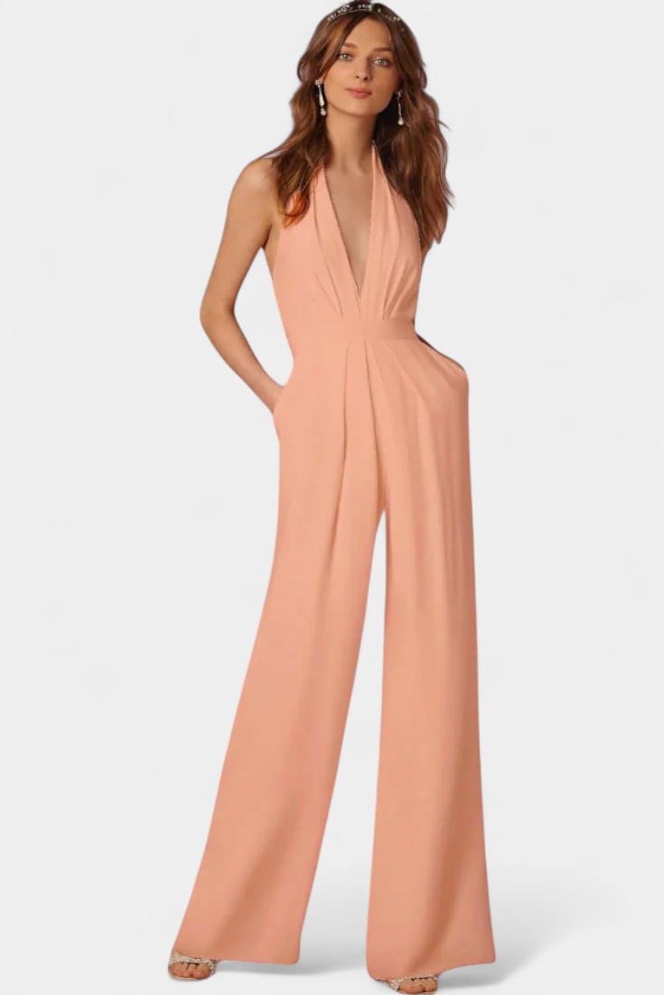 Lila wide-leg jumpsuit shown in a range of colours