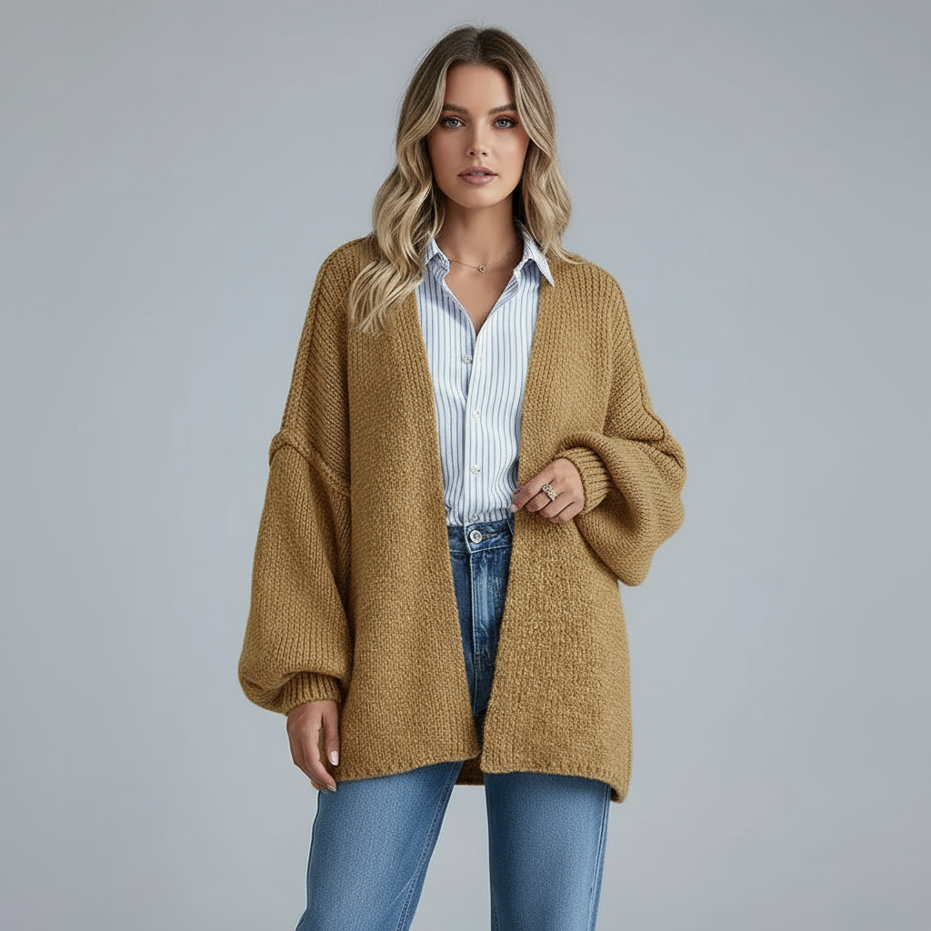 Cardie | Relaxed Knit Cardigan