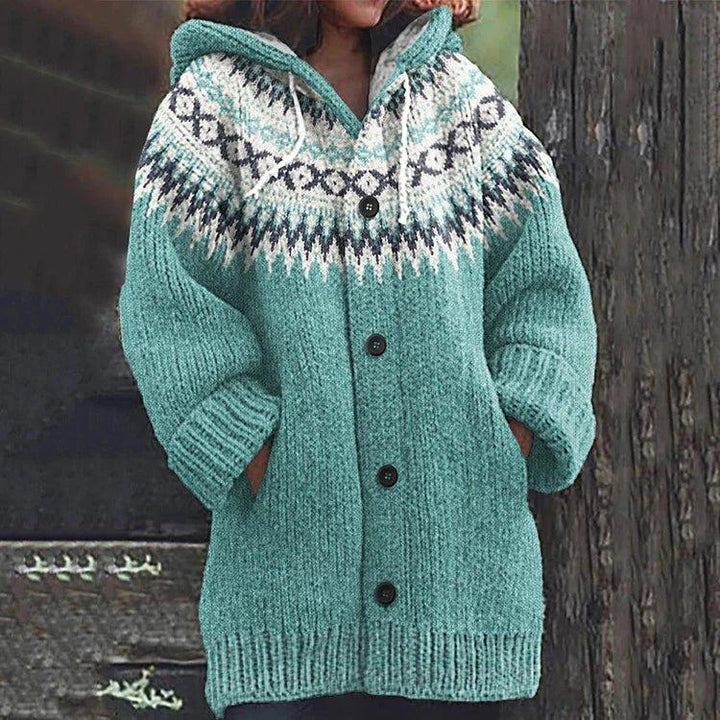 Helena - Elegant Knit Cardigan for Effortless Sophistication (Plus Size Available)