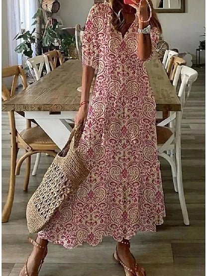 Luna | Fluid and Flattering Bohemian Dress